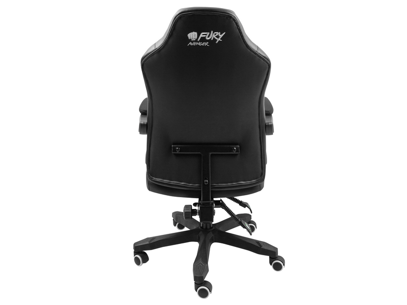 CHAISE GAMING AVENGER M+ NOIR-BLANC FURY