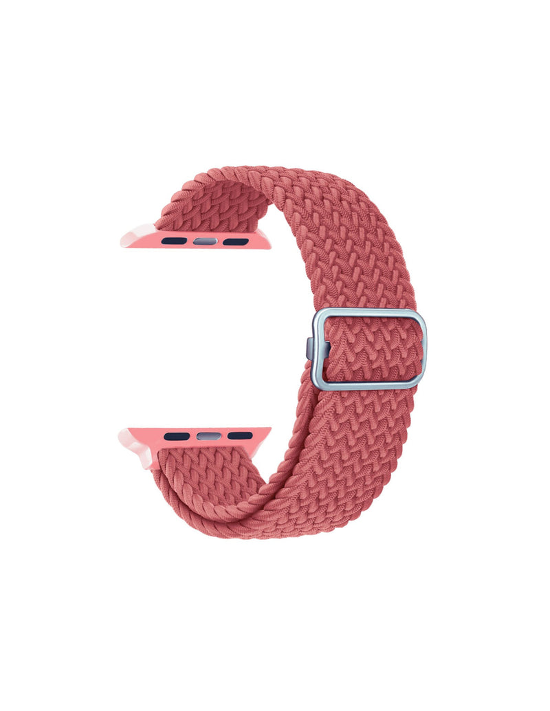 BRACELET POUR APPLE WATCH ET URBAN TEXTILE ROUGE KSIX