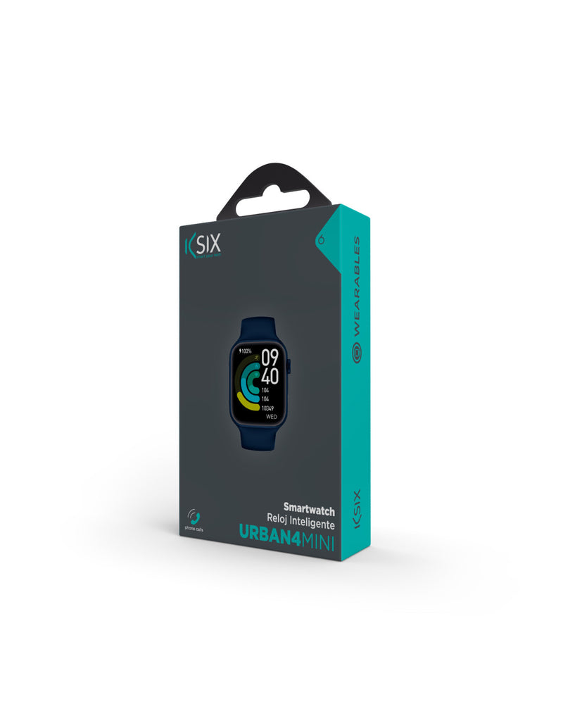 MONTRE CONNECTEE URBAN 4 MINI BLEUE KSIX